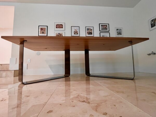 TRDL White Oak Table Underneath